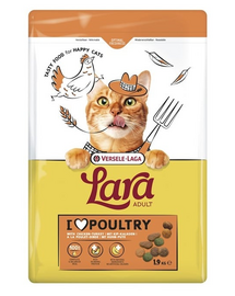 VERSELE-LAGA Lara Adult Turkey and Chicken 1,9 kg macskaeledel pulykával és csirkével