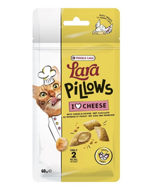 VERSELE-LAGA Lara Snack Pillows with Cheese Happy Vibes 60g sajt ízű falatok a jó hangulatért