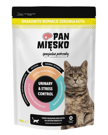 PAN MIÉSKO Speciális igények Urinary & Stress Control macskáknak 800 g