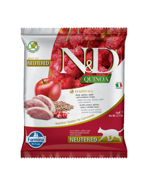FARMINA N&D Quinoa Cat Hairball Duck, apple, cranberry 50 g