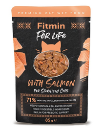 For Life For Sterilized Cats Salmon 85g