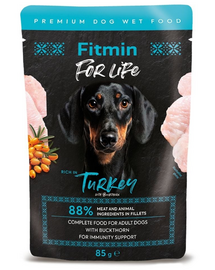 For Life Dog Adult Turkey 85 g indyk z rokitnikiem w sosie