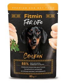For Life Dog Adult Chicken 85 g kurczak z ziołami w sosie