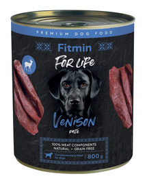 FITMIN For Life Venison Pate 800 g vadhúsos pástét kutyáknak