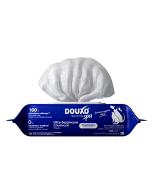 DOUXO Skin & Coat Spa Wipes 100db. multifunkciós törlőkendők macskák és kutyák számára