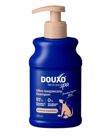 DOUXO Skin & Coat Spa Shed Control Shampoo 250ml kutyák számára készült sampon a szőr hullásának megakadályozására