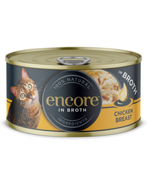 ENCORE Cat Chicken Breast in Broth csirke mell filé húslevesben 70 g