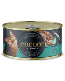 ENCORE Cat Tuna Fillet in Broth tonhalfilé húslevesben 70 g