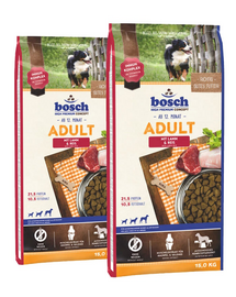 BOSCH Adult jagnięcina i ryż 30 kg (2 x 15 kg)