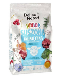 DOLINA NOTECI Premium Junior Bárányhús száraztáp kutyáknak 4 kg