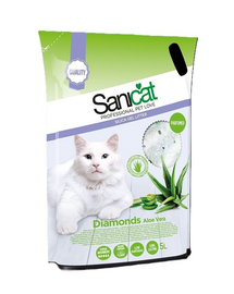 SANICAT Diamonds Aloe Vera 5 l nedvszívó macskaalom