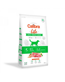 CALIBRA Dog Life Adult Medium Breed Lamb 2,5 kg bárányhússal közepes testű kutyáknak