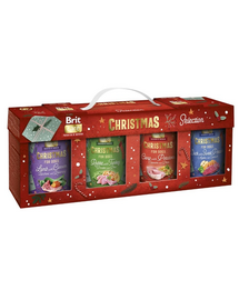 BRIT Care Dog Christmas Mono Protein Multipack 4x400g monobeli táplálékcsomag kutyáknak