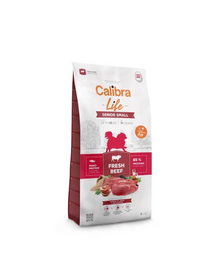 CALIBRA Dog Life Senior Small Fresh Beef 6 kg marhahússal idősebb kis testű kutyáknak