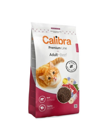 CALIBRA Cat Premium Adult Beef 10 kg marhahússal készült macskaeledel