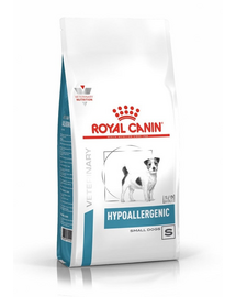 Royal Canin Veterinary Dog Hypoallergenic Small Dog sucha karma dla dorosłych psów ras małych wykazujących niepożądane reakcje na pokarm 3,5 kg