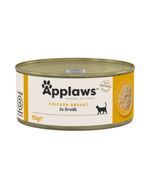 APPLAWS Cat Adult Chicken Breast in Broth pierś z kurczaka w bulionie 156g