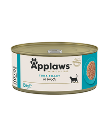 APPLAWS Cat Adult Tuna Fillet in Broth filet z tuńczyka w bulionie 156 g