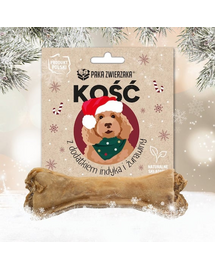 PAKA ZWIERZAKA Ünnepi csont pulykával és áfonyával 12 cm M méret 55g