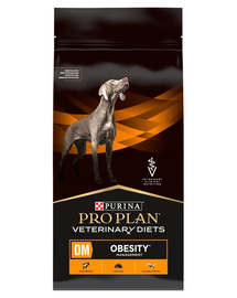 PURINA PRO PLAN Veterinary Diets Canine OM Obesity Management 12 kg kutyák számára a túlsúly csökkentésére
