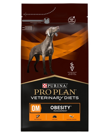 PURINA PRO PLAN Veterinary Diets Canine OM Obesity Management 3 kg kutyák számára a túlsúly csökkentésére