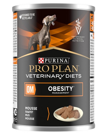 PRO PLAN Veterinary Diets Canine OM Obesity Management Mousse 400 g
