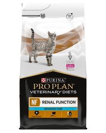 PURINA PRO PLAN Veterinary Diets Feline NF Renal Function Advanced Care 5 kg száraz macskaeledel krónikus vesebetegségben szenvedő macskák számára
