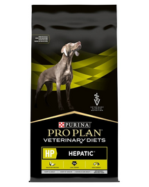 PURINA PRO PLAN Veterinary Diets Canine HP Hepatic 12 kg májbetegséggel küzdő kutyák számára