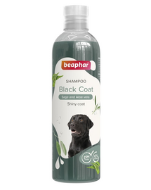 BEAPHAR Sampon Fekete Szőr 250 ml sampon fekete és nagyon sötét szőrű kutyák számára