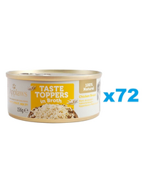 APPLAWS Taste Toppers Pierś z kurczaka w bulionie 72x156 g