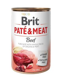 Pate&Meat beef 400 g pasztet z wołowiną dla psa
