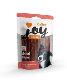 CALIBRA Dog Joy Classic Beef Sticks 250 g félig nedves marhahús rudak