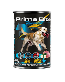 GAME DOG Prime Bite Kacsa cukkínival 400g nedves táplálék kutyák számára minden életkorban