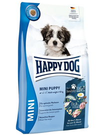 HAPPY DOG Fit & Vital Mini Puppy 4 kg száraz táp kiskutyák számára kis fajtákhoz