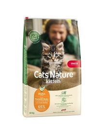 MERA Cat Nature Kitten Chicken 10 kg csirke, száraz táp kiscicák számára