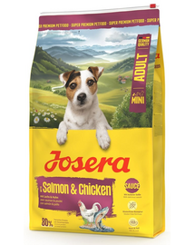 Mini Adult Salmon and Chicken 10kg bezglutenowa karma z sosem dla psów małych ras