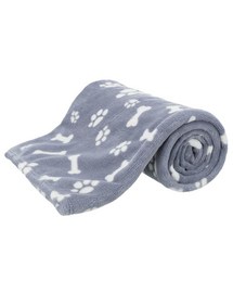 Kenny kocyk niebieski, plusz 150 × 100 cm