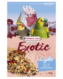 VERSELE-LAGA Exotic Light 750 g Keverék pörkölt magvakkal nagy és közepes papagájoknak