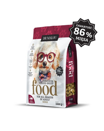 DR MALOU Liofilizált kacsahús tök 1 kg száraz kutyatáp