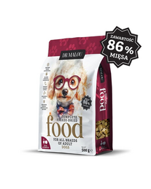 DR MALOU Liofilizált kaja Kacsa tökkel 500g száraz kutyatáp