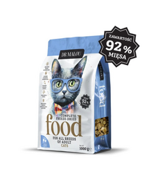 DR MALOU Liofilizált kacsahús bárányhússal 1 kg száraz macskaeledel