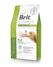 Veterinary Care Dog Gluten Grain free Veg Fibre Complemantary Food 2 kg
