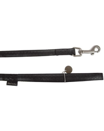 Smycz mac leather 20 mm / 1.2 m czarny