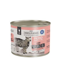 COUNTRY OF ANIMALS Cat Monoprotein Lamb 200g bárányhús, nedves macskaeledel