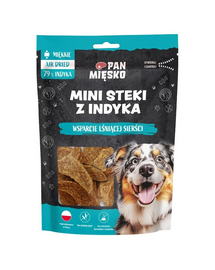 PAN MIĘSKO Mini pulyka szeletek kutyasnack 80g