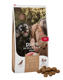 MERA Dog Pure Sensitive Senior Turkey Rice 12,5 kg pulyka és rizs, száraz táplálék idősebb kutyák számára