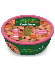 ARQUIVET Fresh Home sertéspörkölt 280 g monobiałkowa nedves táplálék kutyáknak