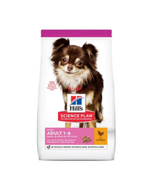 HILL'S Science Plan Adult Light Small Mini Chicken 6 kg csirke, felnőtt kis és mini kutyák számára