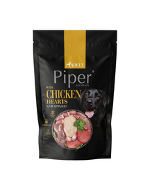 PIPER Animals csirkeszívvel és spenóttal 500 g nedves kutyatáp