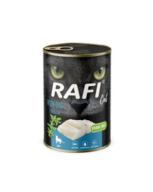 RAFI Cat Adult tőkehalas 400 g nedves macskaeledel